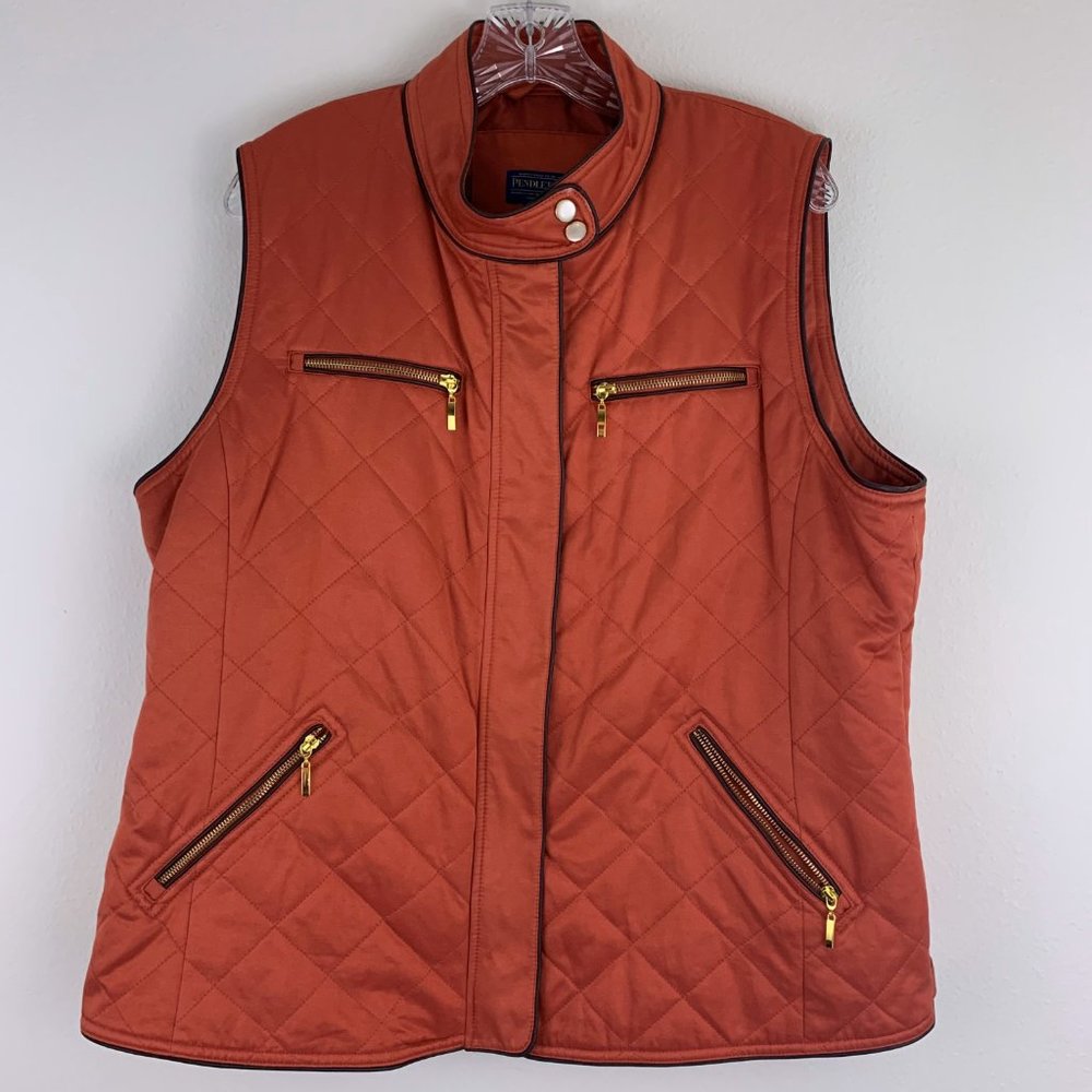 Pendleton Quilted Puffer Vest XXL